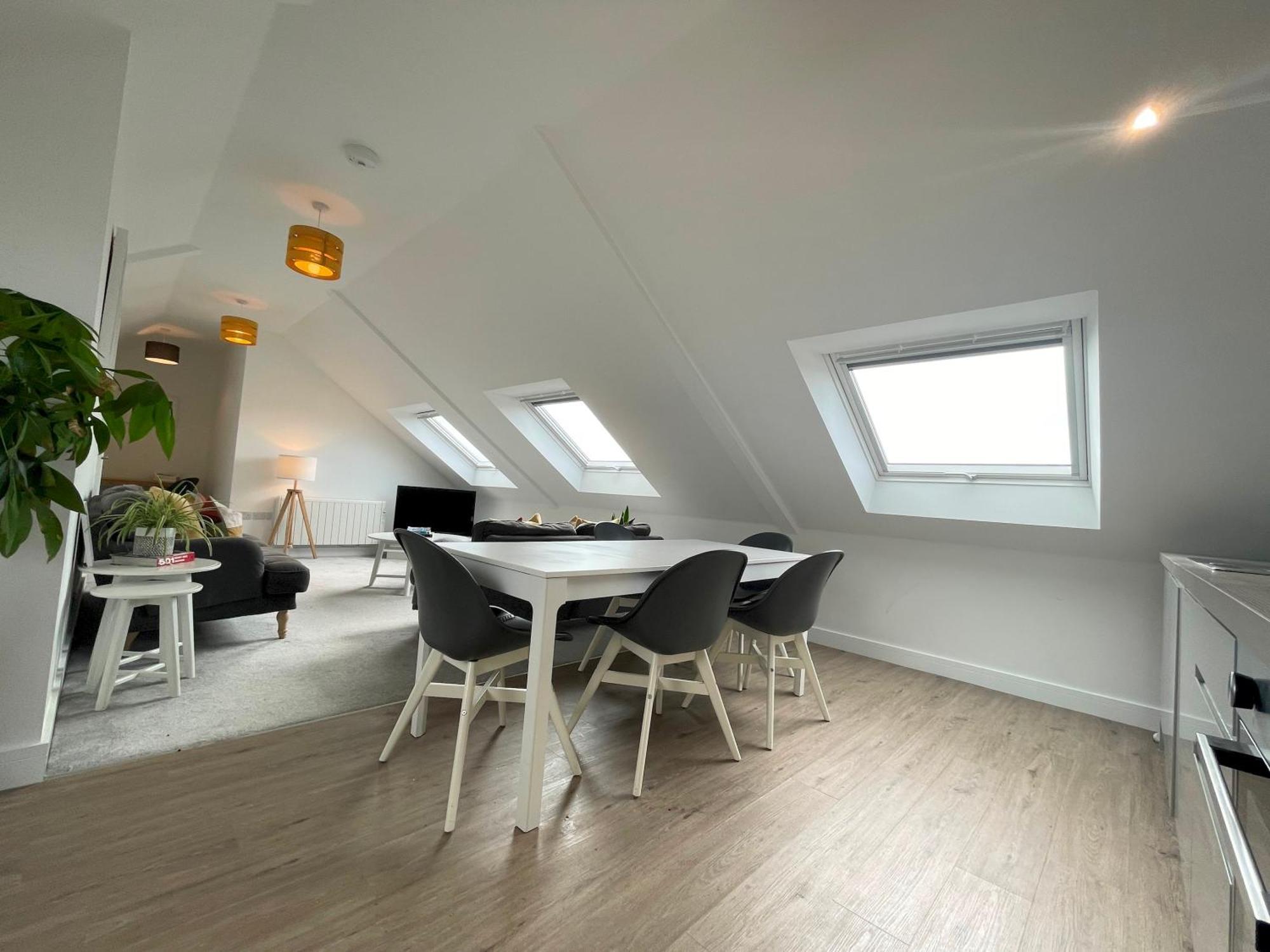 Ferienwohnung Stunning Penthouse In Penzance "Amazing Sea Views" Exterior foto