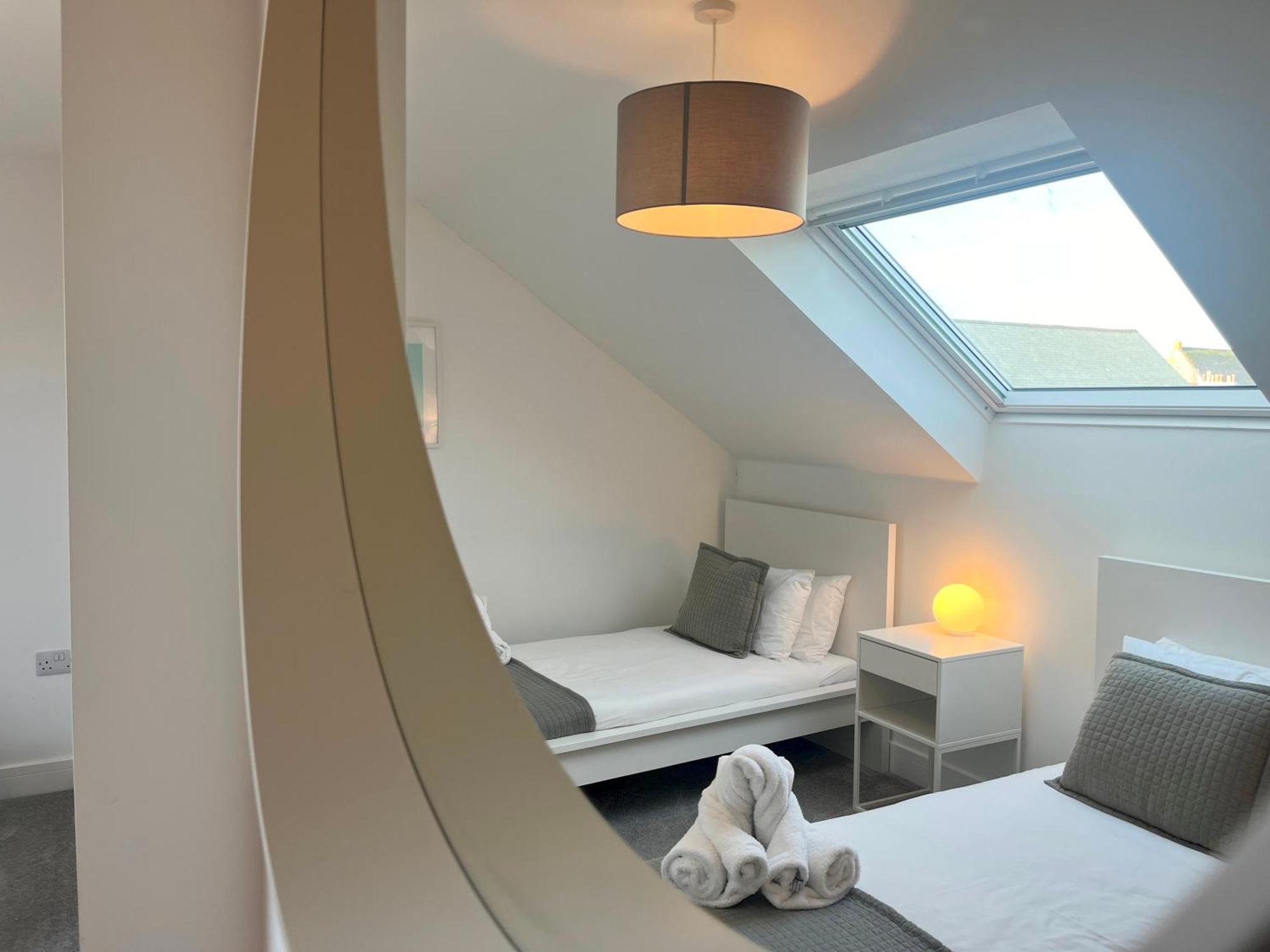 Ferienwohnung Stunning Penthouse In Penzance "Amazing Sea Views" Exterior foto