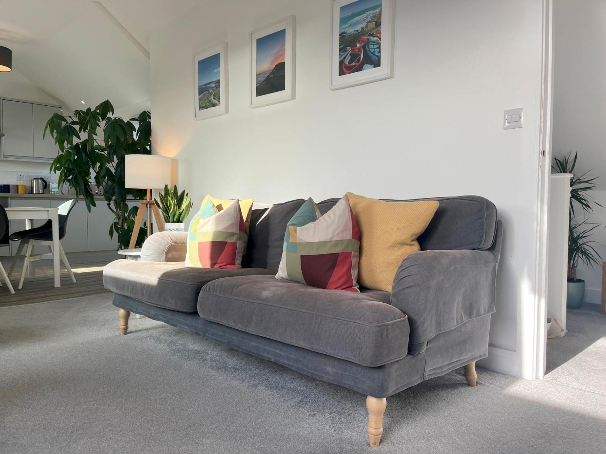 Ferienwohnung Stunning Penthouse In Penzance "Amazing Sea Views" Exterior foto